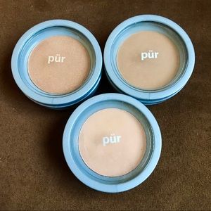 3 item BUNDLE Pür Foundation Minis + Bronzer